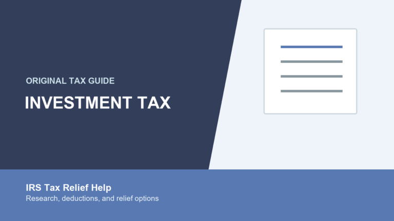 Investment tax for foreign accounts stocks and bonds