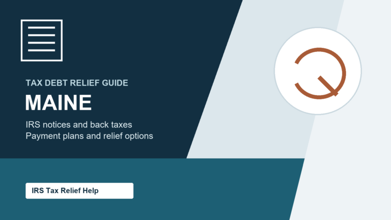 Maine tax debt relief guide featured image