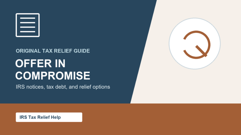 Offer in Compromise tax relief guide featured image